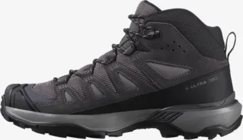 Salomon X Ultra 360 Leather Mid GTX shark/nine iron/cloud gray (Damen)