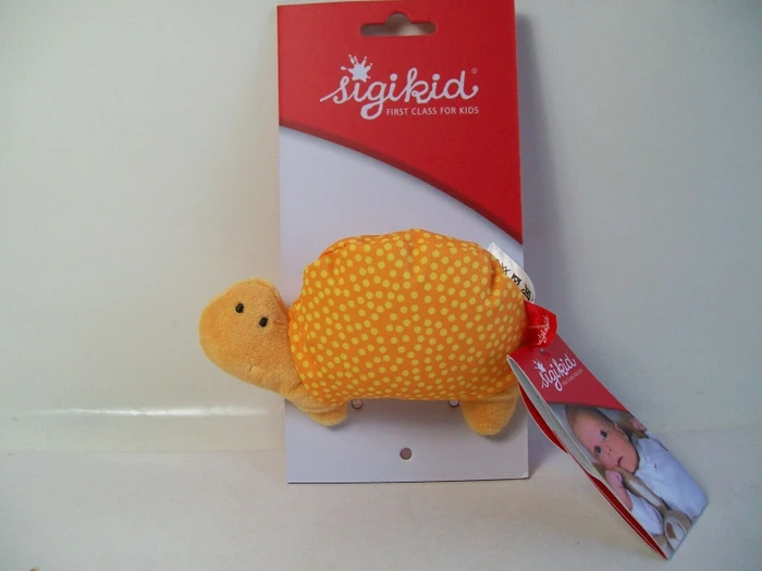 Sigikid Red Stars Greifling Schildkröte gelb