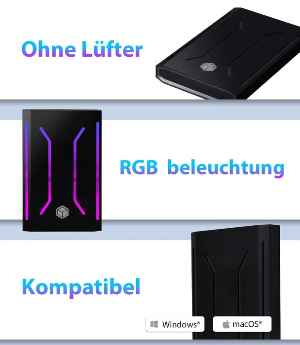 RaidSonic Icy Box IB-G226L-C31, USB-C 3.1