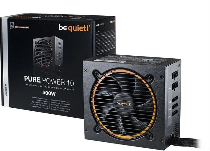 be quiet! Pure Power 10 CM 500W, ATX 2.4