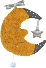 Sterntaler Spieluhr groß Mond Baylee 21cm gelb