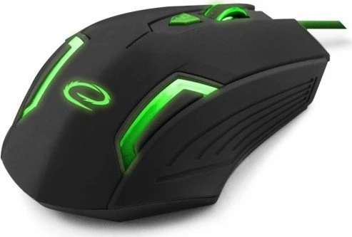 Esperanza MX205 Fighter 6D grün, USB