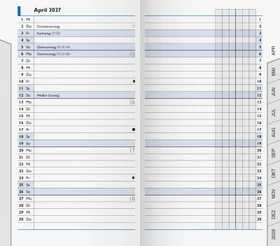 Brunnen 753 Ersatzeinlage Taschenkalender 2026, 87x153mm