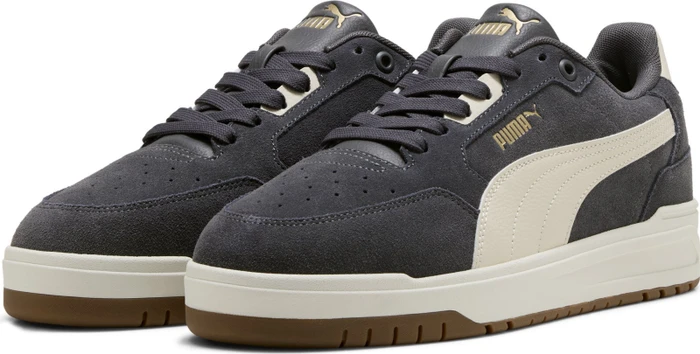 Puma Shuffle Downtown SD moody gray/alpine snow/puma gold