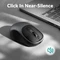 Keychron BM24 Wireless Mouse Metal Gray schwarz/grau, USB/Bluetooth Vorschaubild