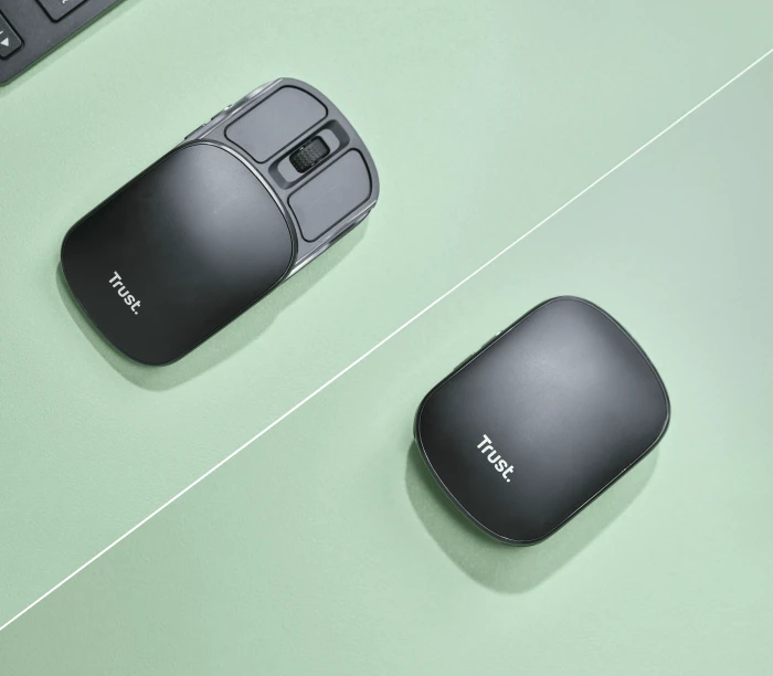Trust Zylo Foldable Pocket Wireless Mouse schwarz, USB