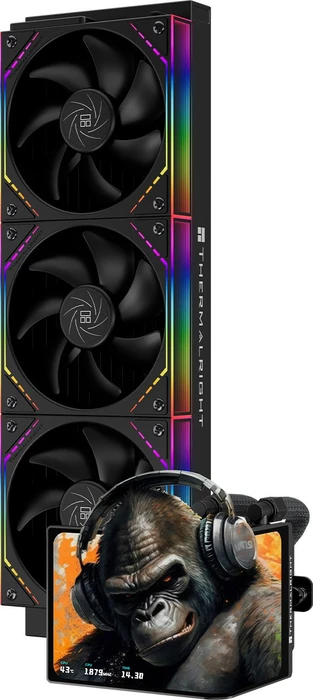 Thermalright Levita Vision 360 ARGB Black, schwarz