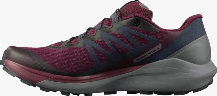 Salomon Sense Ride 4 wine tasting/quiet shade/ebony (Damen)