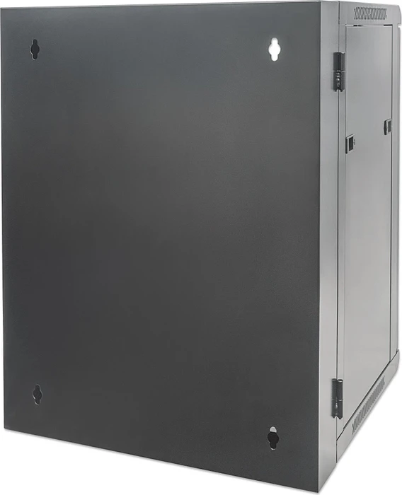 Intellinet Wandschrank 15HE, Sicherheitsglastür, IP2X, schwarz, 550mm tief