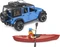 Bruder Jeep Wrangler Rubicon Unlimited mit Kajak und Figur Vorschaubild