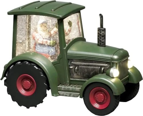 Konstsmide Motiv Szenerie Traktor mit altem Mann 17cm LED 3x warmweiß