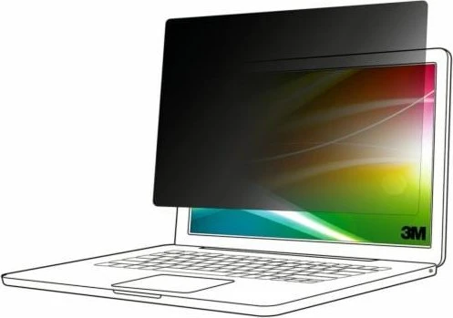 3M BP170W1B Bright Screen Privacy Filter für Notebooks 17" 16:10
