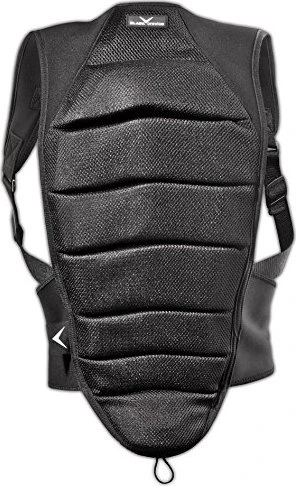 Black Crevice Rückenprotektor schwarz
