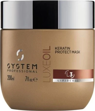 Wella System Professional L3 LipidCode LuxeOil Keratin Restore Haarmaske, 200ml