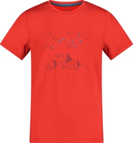 CMP Stretch Jersey T-Shirt kurzarm fire (Junior)