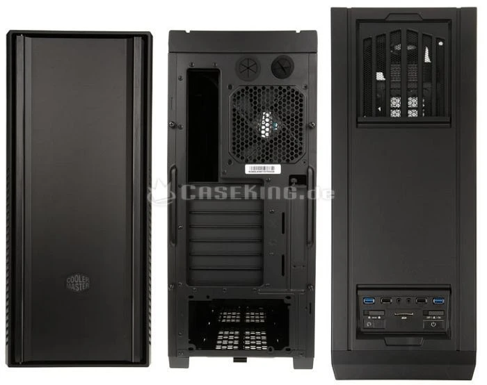 Cooler Master Silencio 650 Pure, schallgedämmt