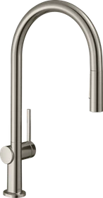 Hansgrohe Talis M54 210 2jet ausziehbar edelstahl finish