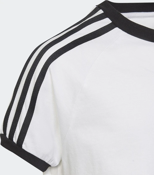 adidas Adicolor 3-Streifen T-Shirt kurzarm weiß (Junior)