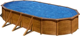 Gre Pacific Frame Pool oval 500x300x122cm