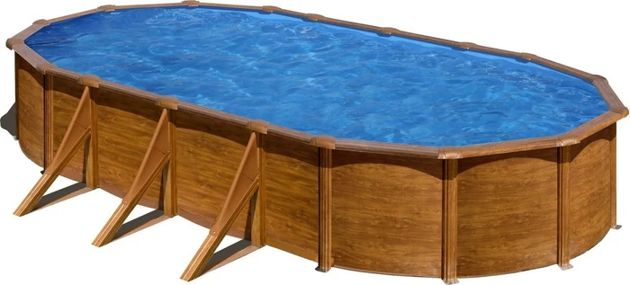 Gre Pacific Frame Pool oval 500x300x122cm