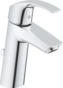 Grohe Eurosmart Einhand-Waschbeckenarmatur 1/2" M-Size mit Ablauffernbedienung chrom