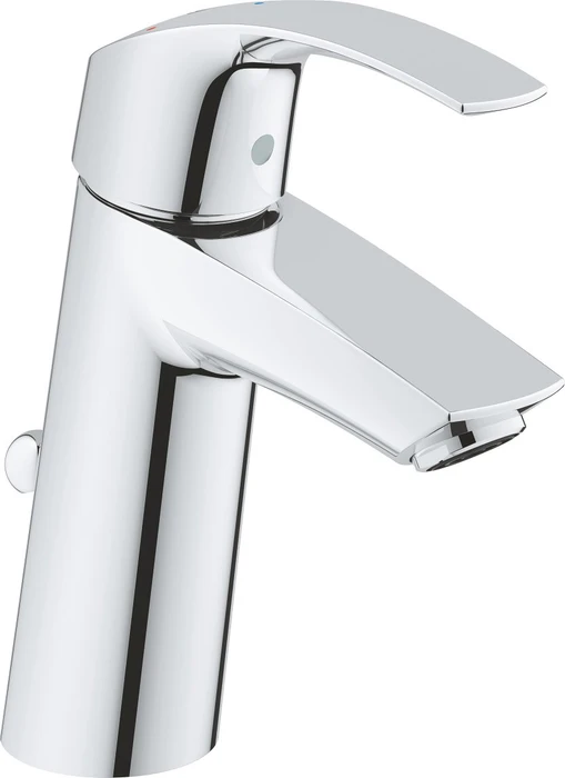 Grohe Eurosmart Einhand-Waschbeckenarmatur 1/2" M-Size mit Ablauffernbedienung chrom