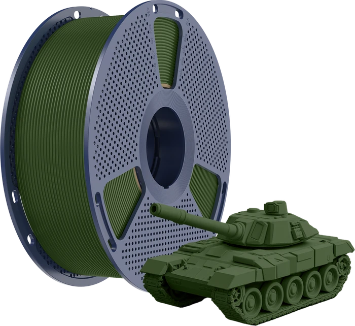 Sunlu High-Speed PLA+, Olive Green, Spule, 1.75mm, 1.00kg