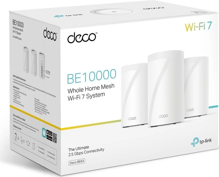TP-Link Deco BE63, Wi-Fi 7, BE10000, 3er-Pack (Deco BE63 (3-Pack))