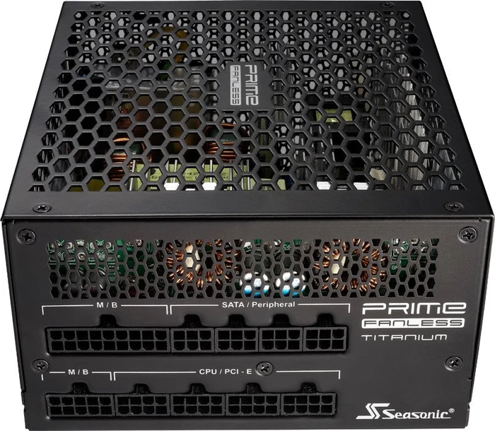 Seasonic Prime Titanium Fanless 600W, ATX 2.4