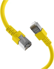 EFB Elektronik CCA Patchkabel, Cat5e, SF/UTP, RJ-45/RJ-45, 5m, gelb