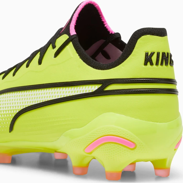 Puma King Ultimate FG/AG electric lime/puma black/poison pink