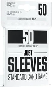 Gamegenic Just Sleeves Standard schwarz, 50 Stück