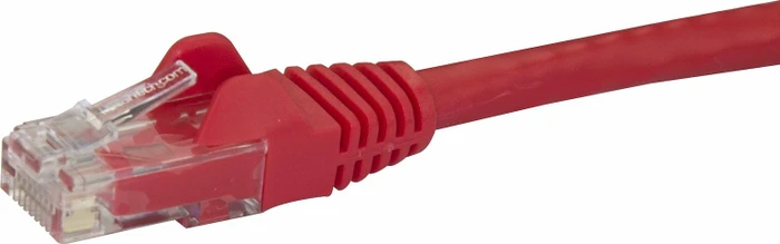 StarTech RNS PVC Patchkabel, Cat6, U/UTP, RJ-45/RJ-45, 5m, rot