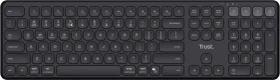 Trust Vaiya Multi-Device Wireless Keyboard, schwarz, USB/Bluetooth, DE