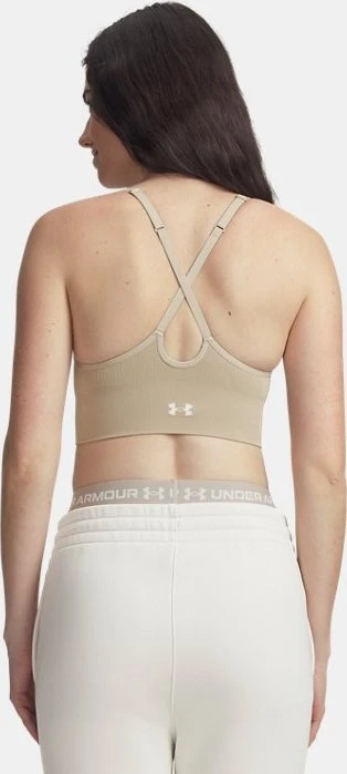 Under Armour Vanish Seamless Low Sport-BH city khaki/summit white (Damen)