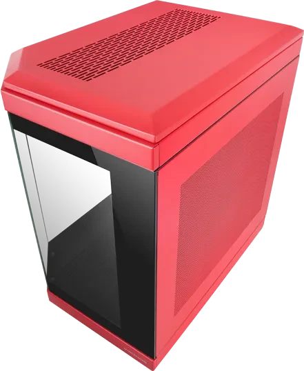 Mars Gaming MC-3TR, rot, Glasfenster