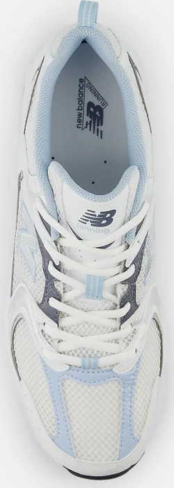 New Balance 530 white/dark arctic grey/light chrome blue
