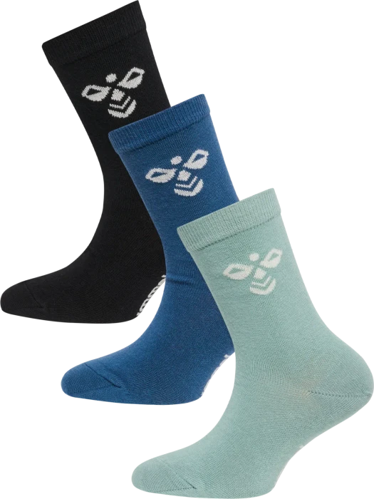 hummel Sutton Socken blue surf, 3 Paare (Junior)