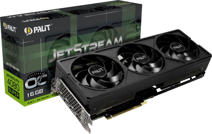 Palit GeForce RTX 4080 SUPER JetStream OC, 16GB GDDR6X, HDMI, 3x DP