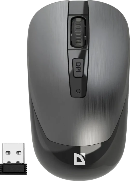 Defender Wave MM-995 Wireless Optical Mouse silber, USB