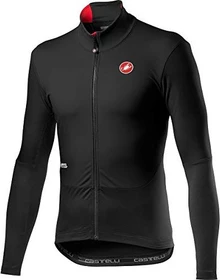 Castelli Nano Mid Wind Trikot langarm light black (Herren)