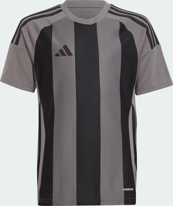 adidas Striped 24 Trikot kurzarm team grey four/black (Junior)
