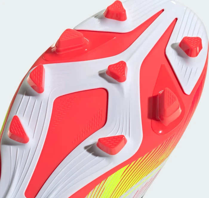 adidas F50 Club FG/MG gold metallic/cloud white/carbon black