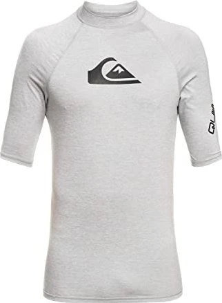 Quiksilver All Time Rashguard Funktionsshirt langarm sleet heather (Herren)