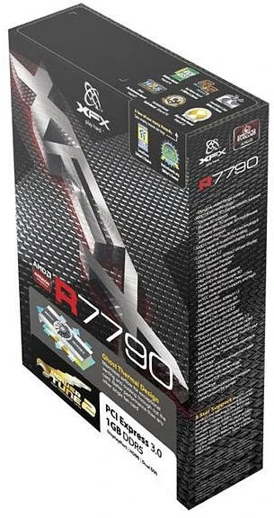 XFX Radeon HD 7790 Core Edition, 1GB GDDR5, 2x DVI, HDMI, DP