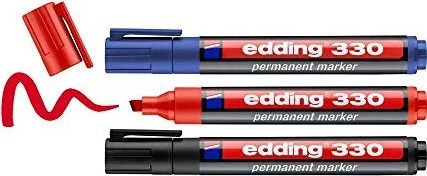 edding 330 Permanentmarker sortiert, 3er-Set