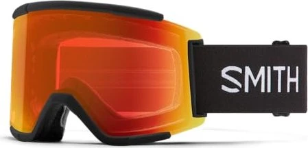 Smith Squad XL black/chromapop everyday red mirror