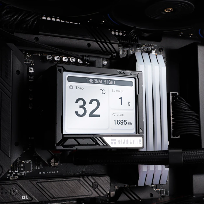 Thermalright Mjolnir Vision 360 Black ARGB, schwarz