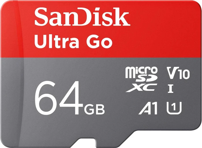 SanDisk Ultra Go R150 64GB Kit, UHS-I U1, A1, Class 10