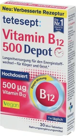 Tetesept Vitamin B12 500 Depot Filmtabletten, 30 Stück